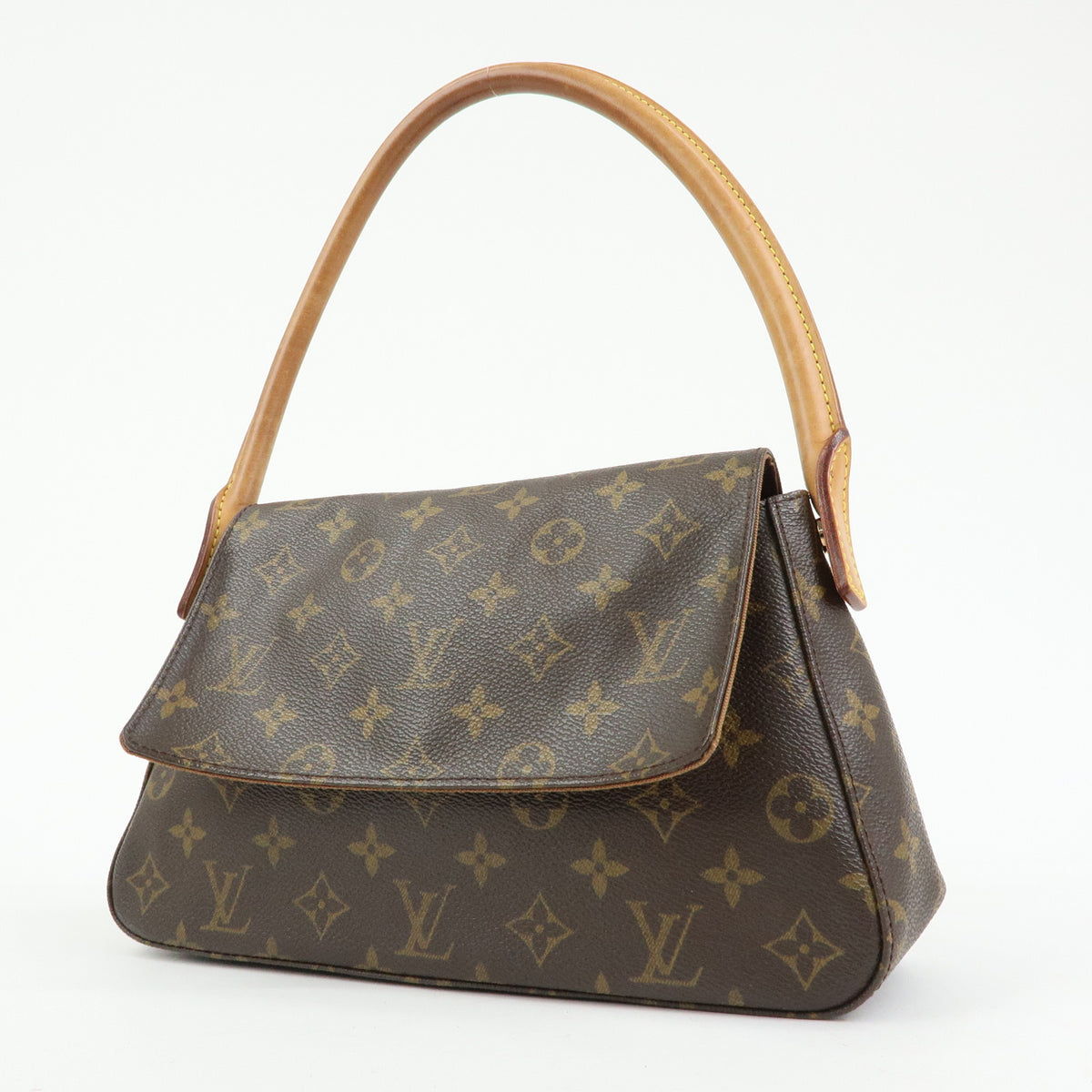 Louis Vuitton Monogram Mini Looping Shoulder Bag Brown M51147