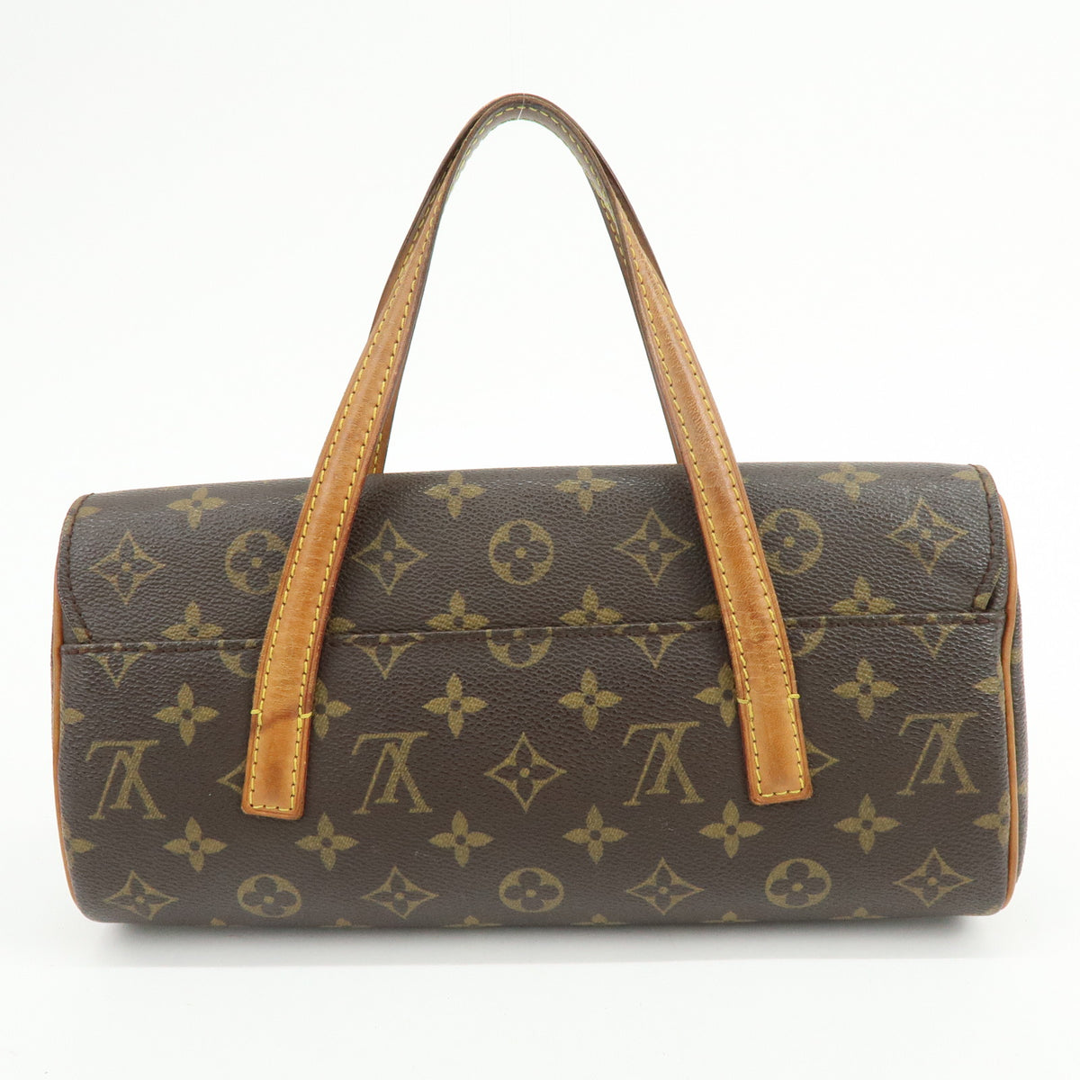 Louis Vuitton Monogram Canvas Sonatine Hand Bag Brown M51902