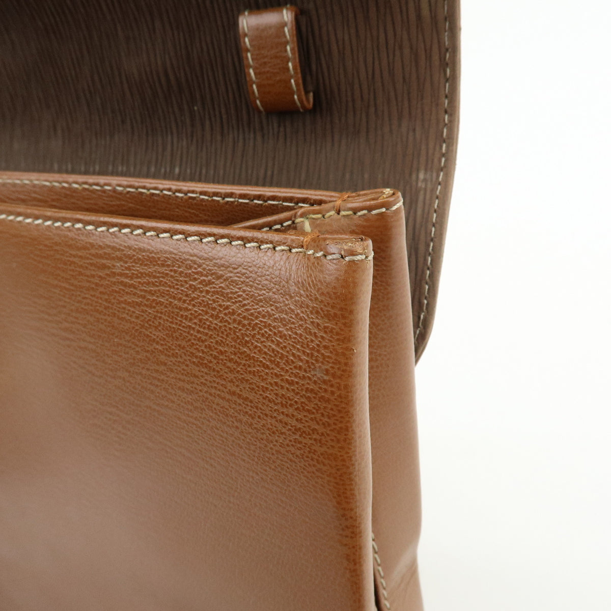 LOEWE Velazquez Suede Leather 2Way Shoulder Bag Hand Bag Brown