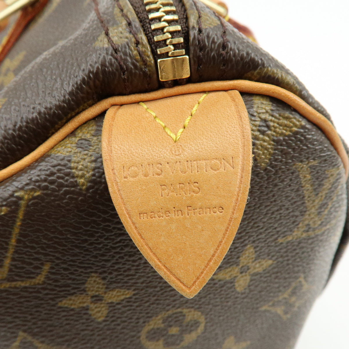 Louis Vuitton Monogram Speedy 30 Boston Bag Hand Bag Brown M41526