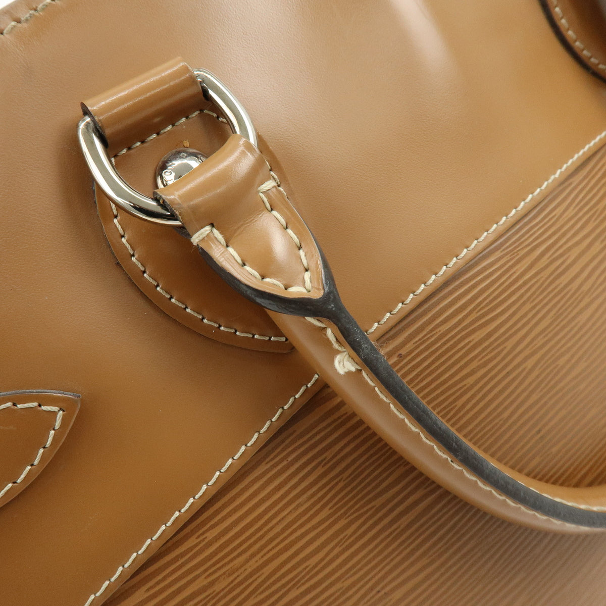 Louis Vuitton Epi Passy PM Leather Hand Bag Camel M59261