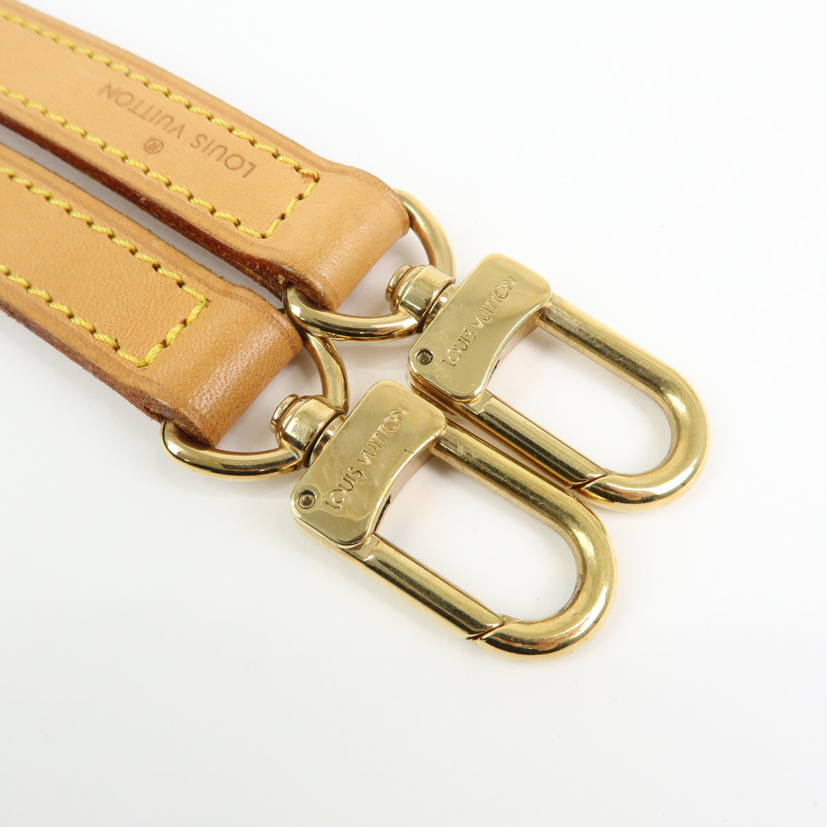 Louis Vuitton Nume Leather Shoulder Strap 100cm 1.6cm Natural J00142