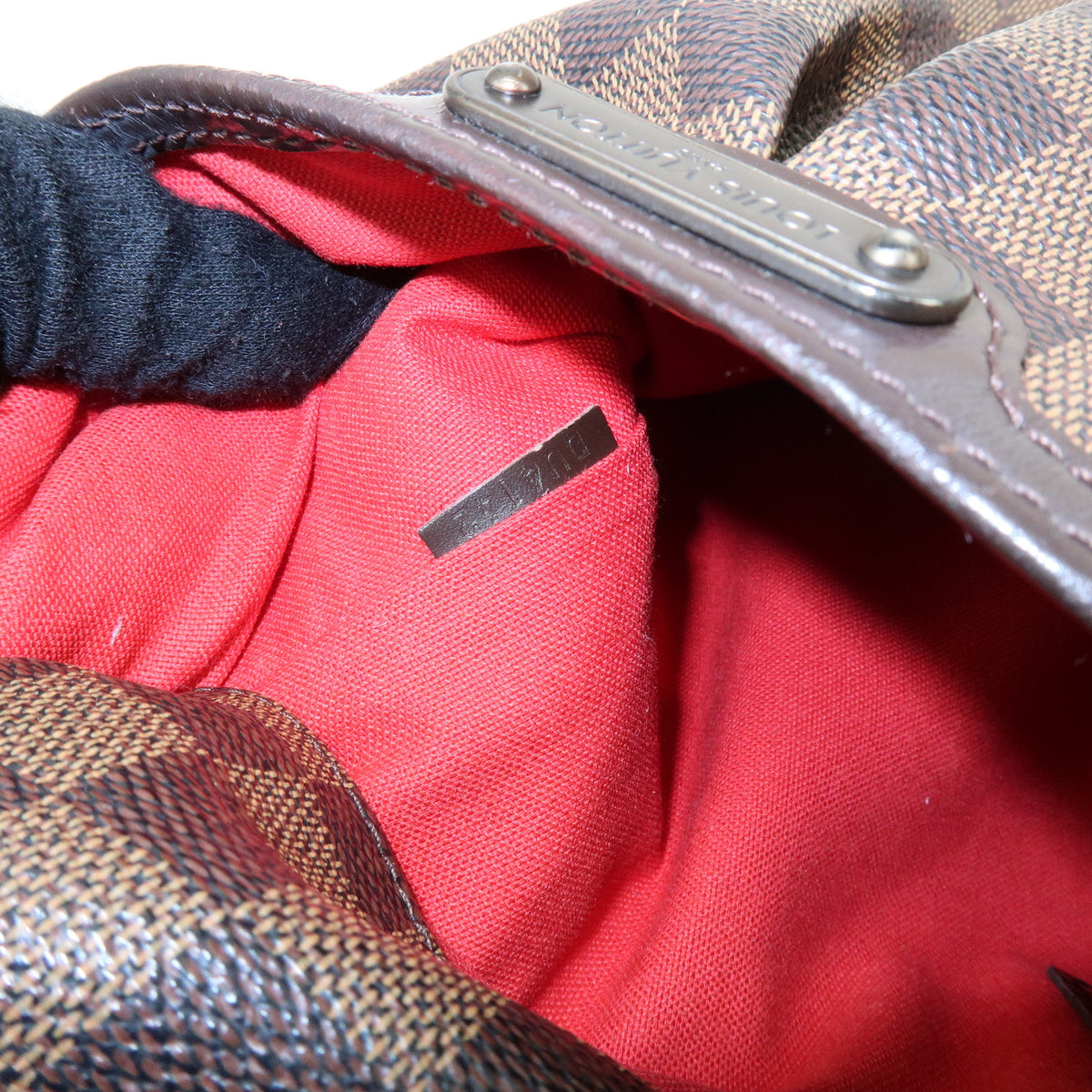 Louis Vuitton Damier Bloomsbury PM Canvas Leather Shoulder Bag N42251