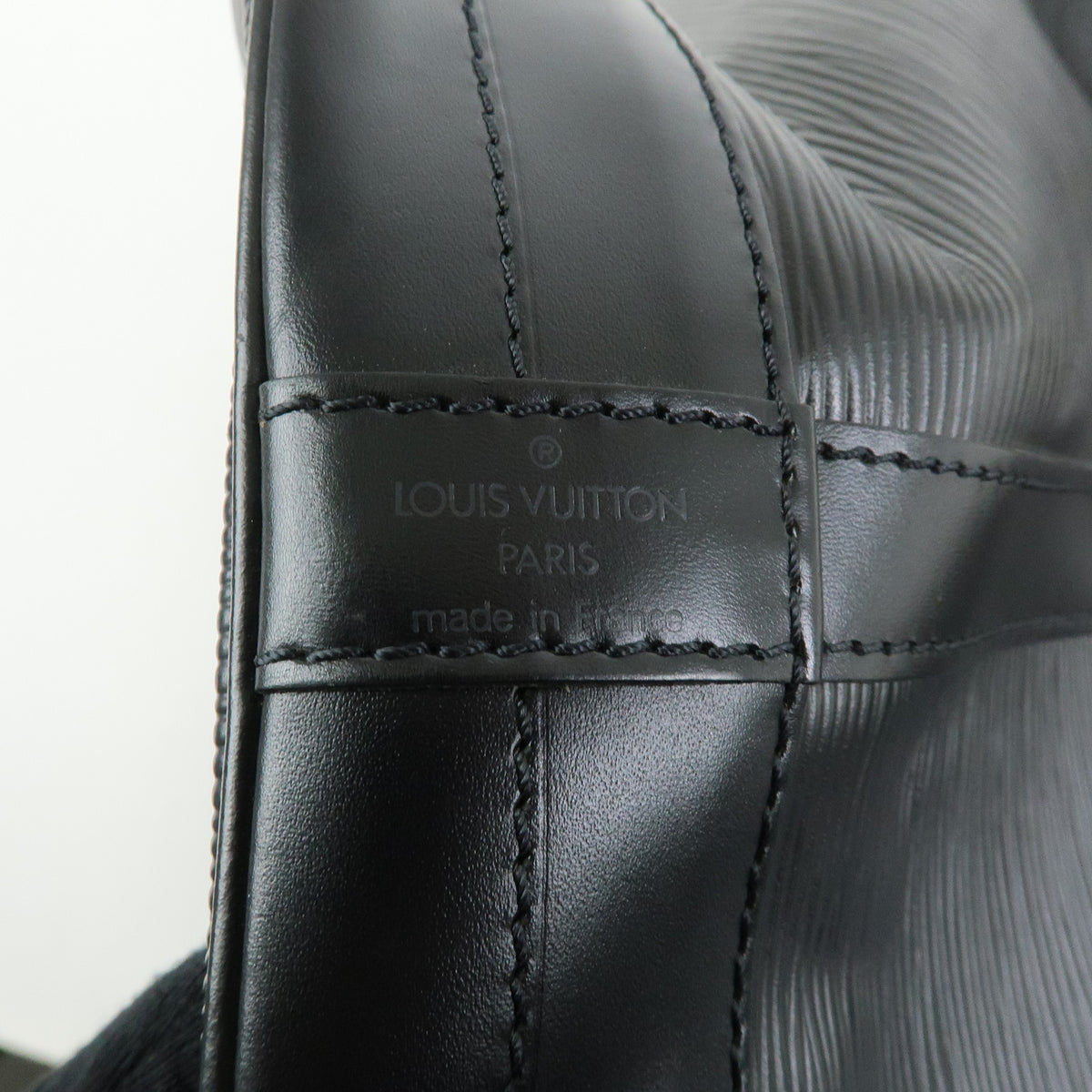 Louis Vuitton Epi Noe Leather Shoulder Bag Hand Bag Noir Black M59002