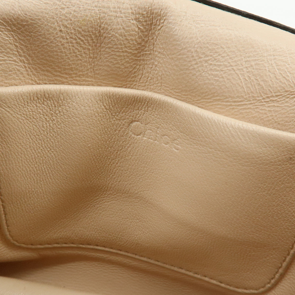 Chloe Elsie Leather Chain Shoulder Bag Crossbody Bag Brown Camel
