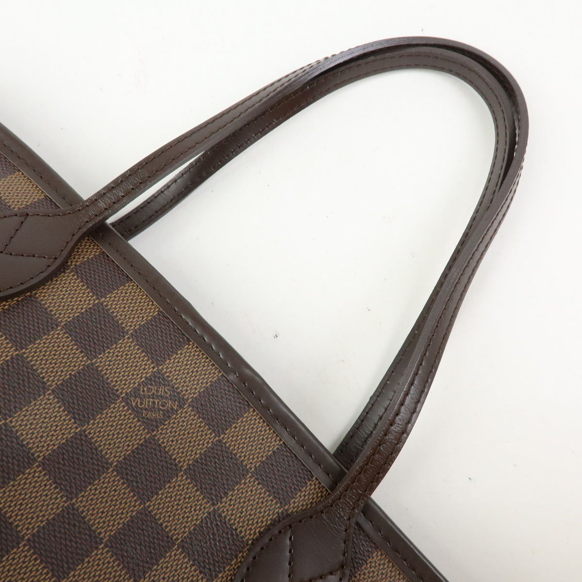 Louis Vuitton Damier Neverfull PM Tote Bag Shoulder Bag Ebene N51109