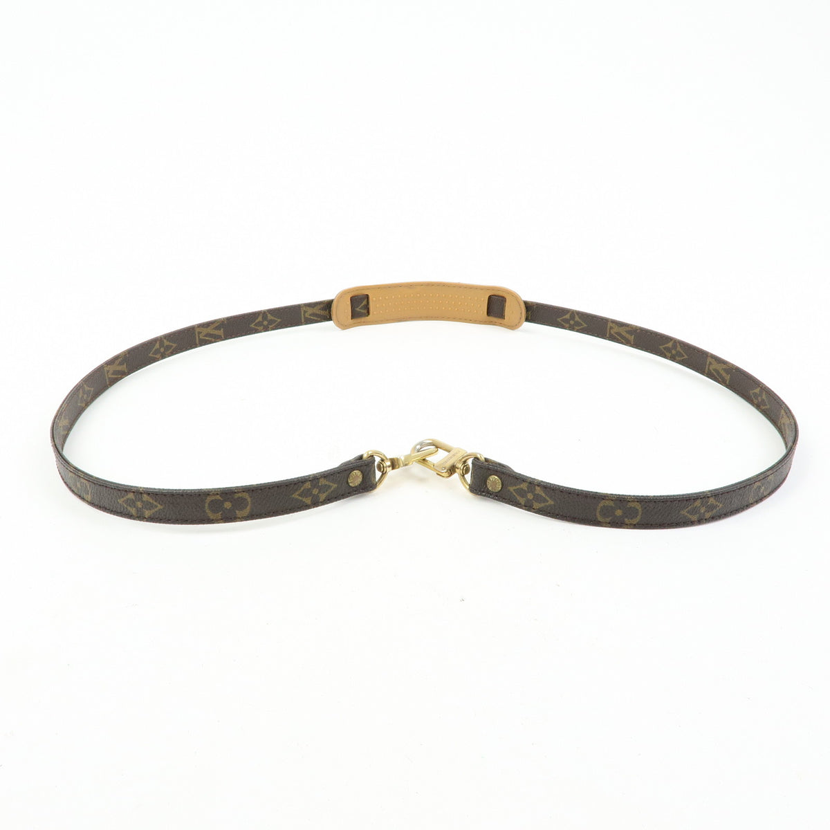 Louis Vuitton Monogram Canvas Shoulder Strap 120cm 1.6cm Brown J75010