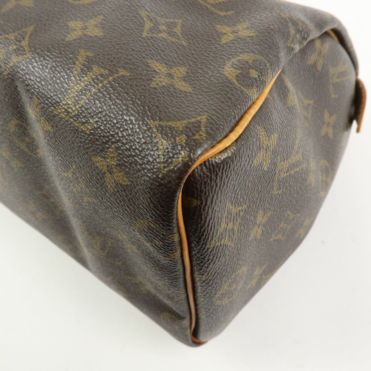 Louis Vuitton Monogram Speedy 25 Boston Bag Hand Bag Brown M41528