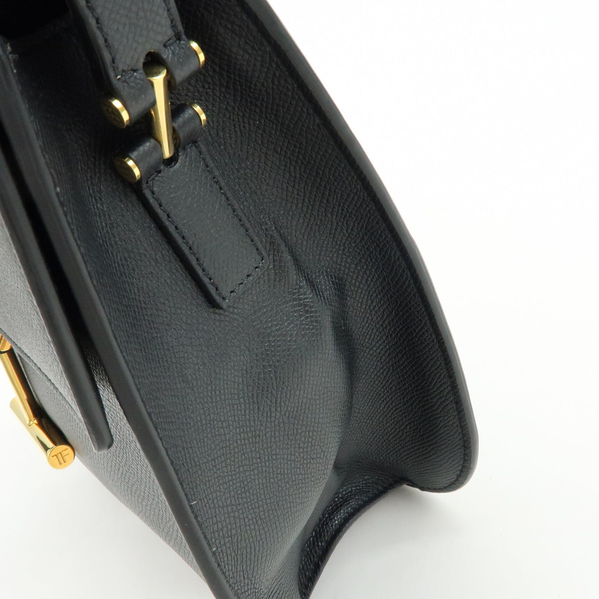TOM FORD Tara Leather Shoulder Bag Crossbody Bag Black