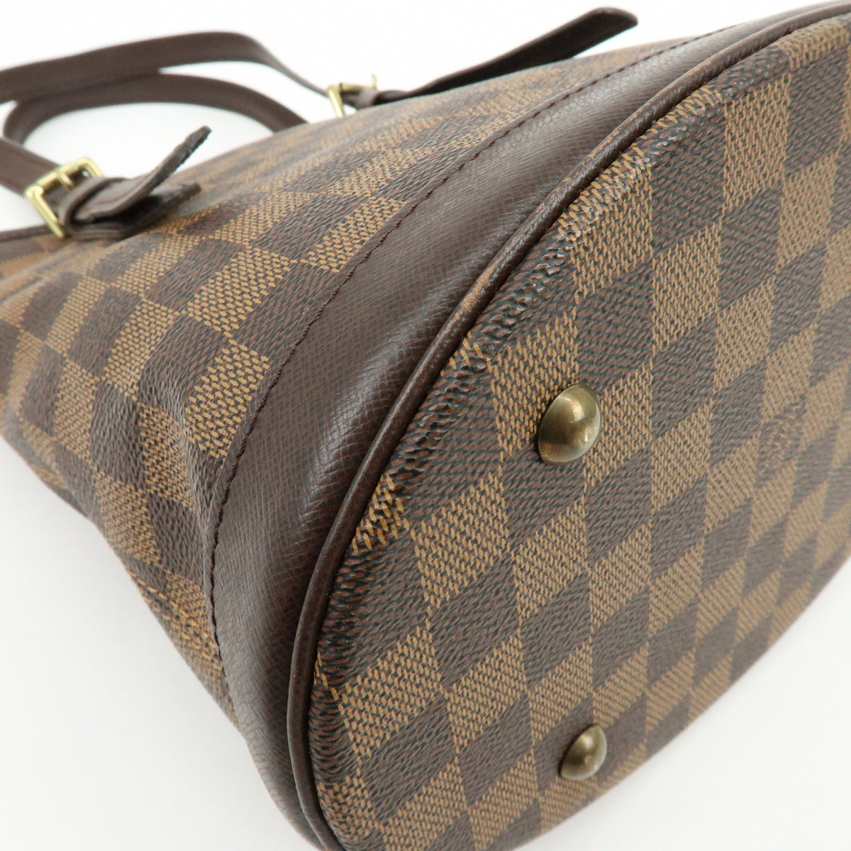 Louis Vuitton Damier Ebene Marais Tote Bag Hand Bag Brown N42240