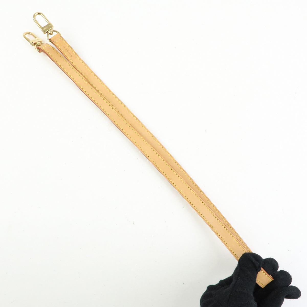 Louis Vuitton Nume Leather Shoulder Strap 100cm 1.6cm Natural J00142