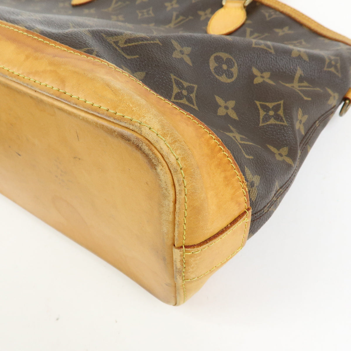 Louis Vuitton Monogram Lockit Horizontal Shoulder Bag Brown M40104