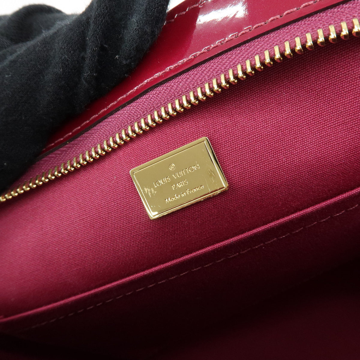 Louis Vuitton Monogram Vernis Brea PM 2Way Bag Hand Bag Magenta M50810