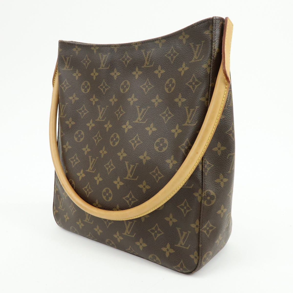Louis Vuitton Monogram Looping GM Shoulder Bag Hand Bag Brown M51145