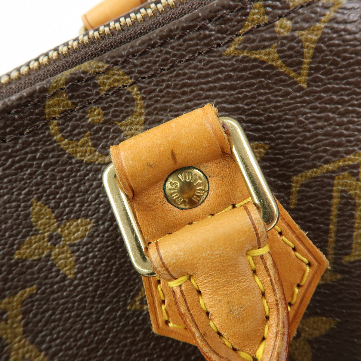 Louis Vuitton Monogram Speedy 25 Boston Bag Hand Bag Brown M41528