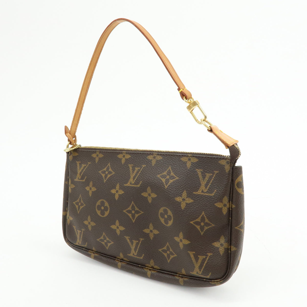 Louis Vuitton Monogram Pochette Accessoires Pouch Hand Bag M51980