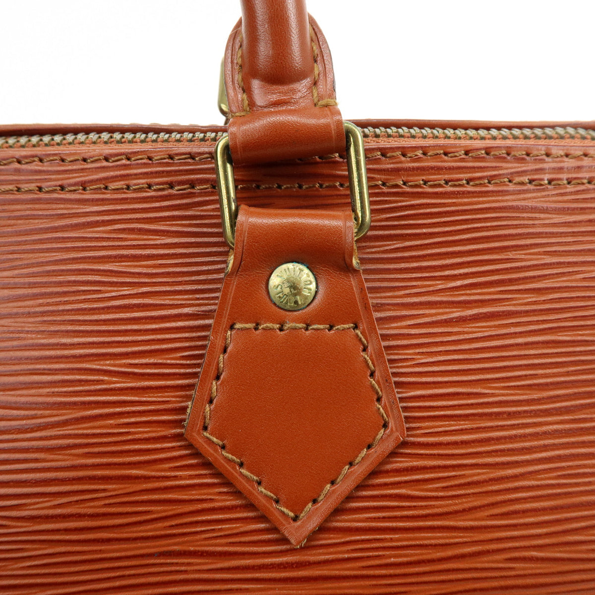 Louis Vuitton Epi Speedy 25 Leather Hand Boston Bag Kenya Brown M43013