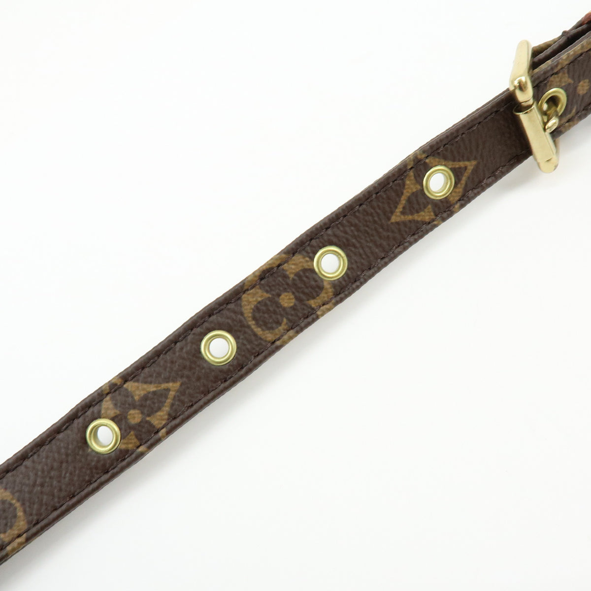 Louis Vuitton Monogram Adjustable Shoulder Strap Brown 120cm J52315
