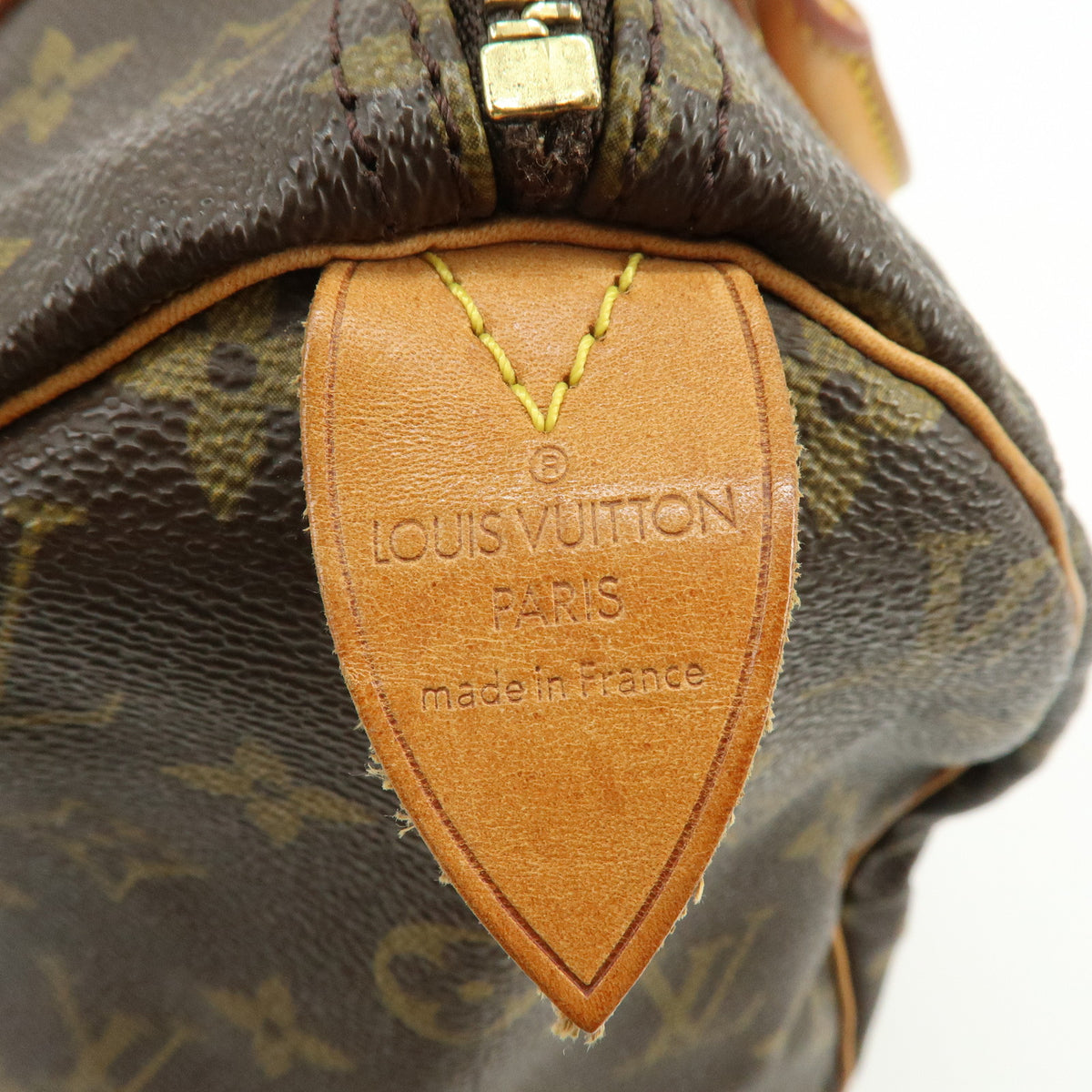 Louis Vuitton Monogram Speedy 30 Boston Bag Hand Bag Brown M41526