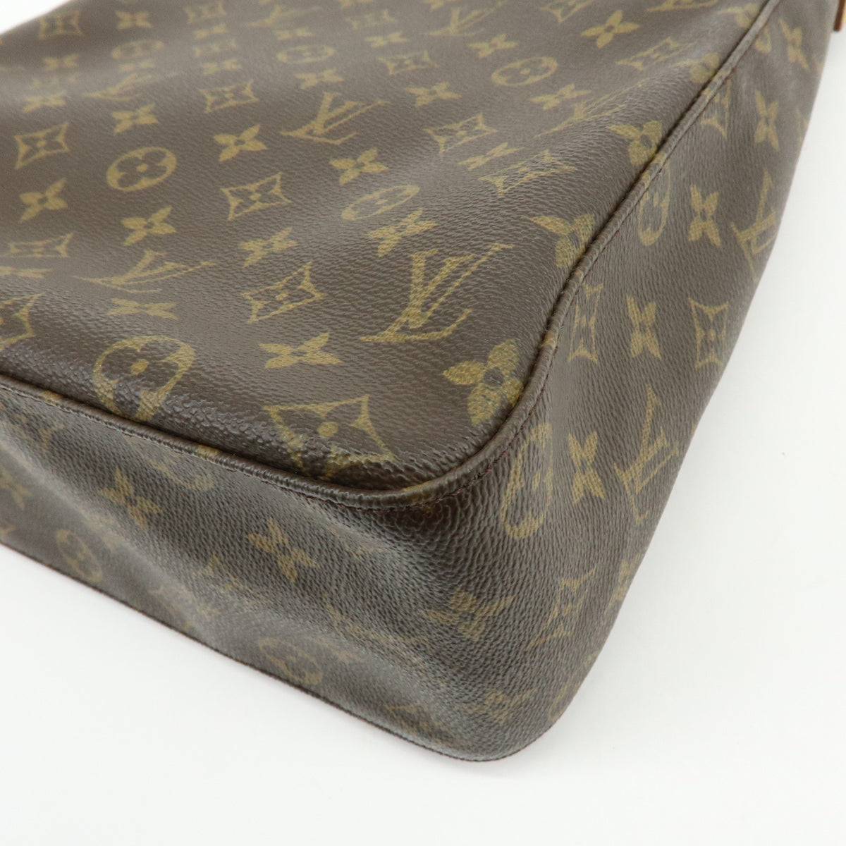 Louis Vuitton Monogram Looping GM Shoulder Bag Hand Bag Brown M51145
