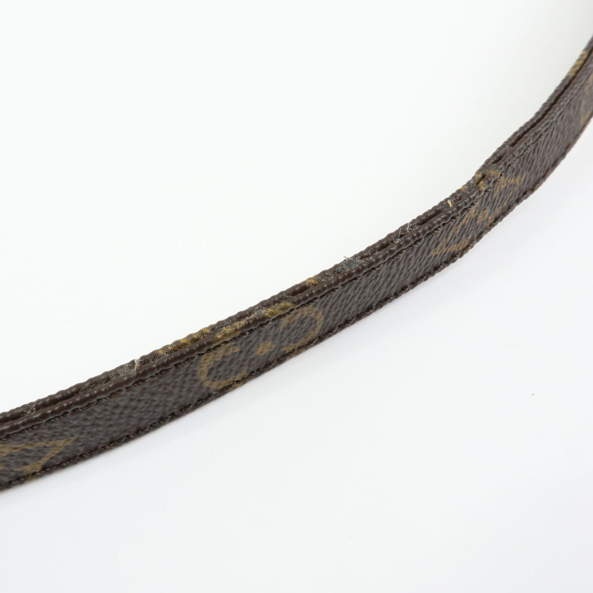 Louis Vuitton Monogram Adjustable Shoulder Strap Brown 120cm J52315