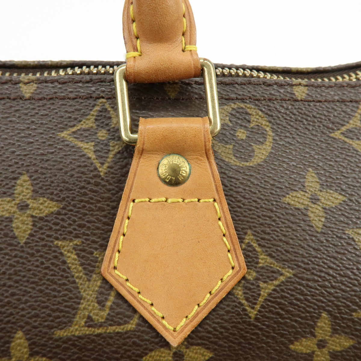 Louis Vuitton Monogram Speedy 30 Boston Bag Hand Bag Brown M41526