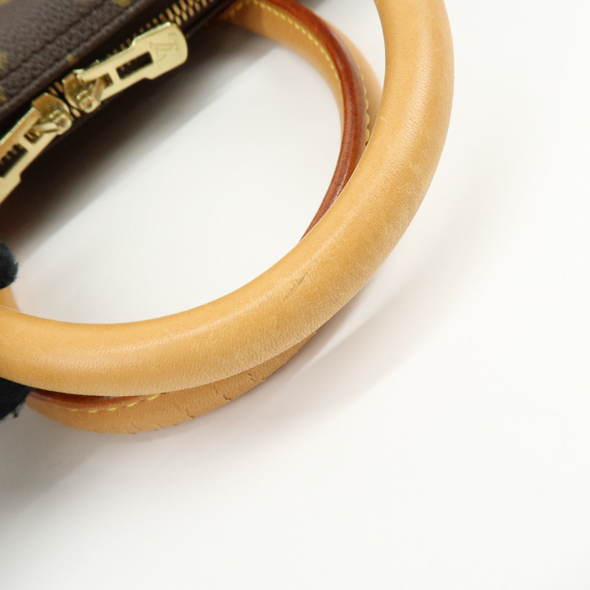 Louis Vuitton Monogram Deauville Canvas Hand Bag Brown M47270