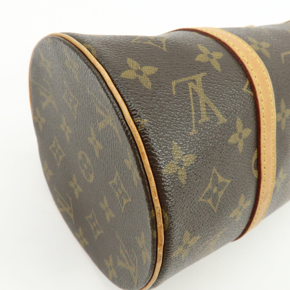 Louis Vuitton Monogram Papillon 30 Hand Bag Brown M51385