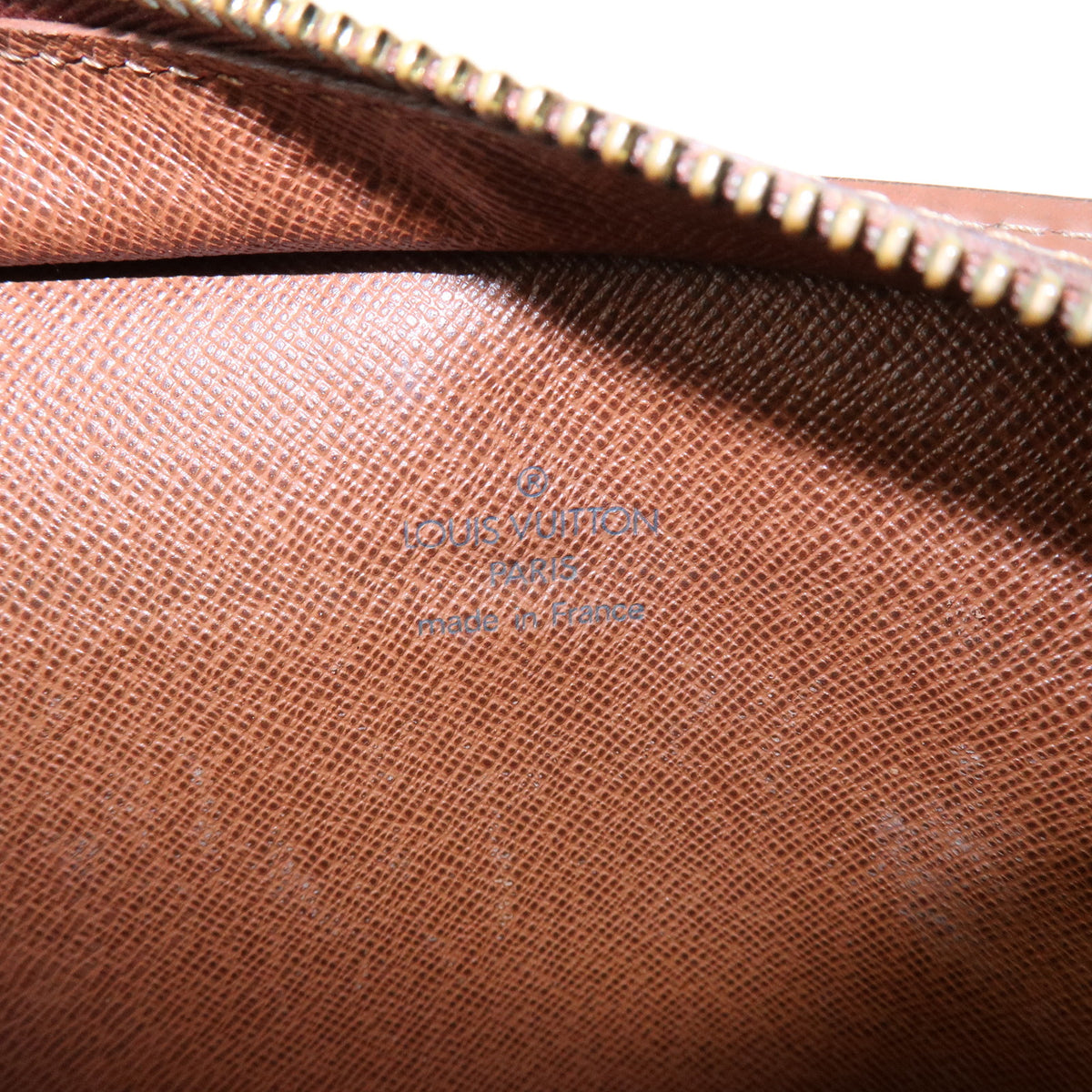 Louis Vuitton Monogram Pochette Homme Clutch Bag Brown M51795