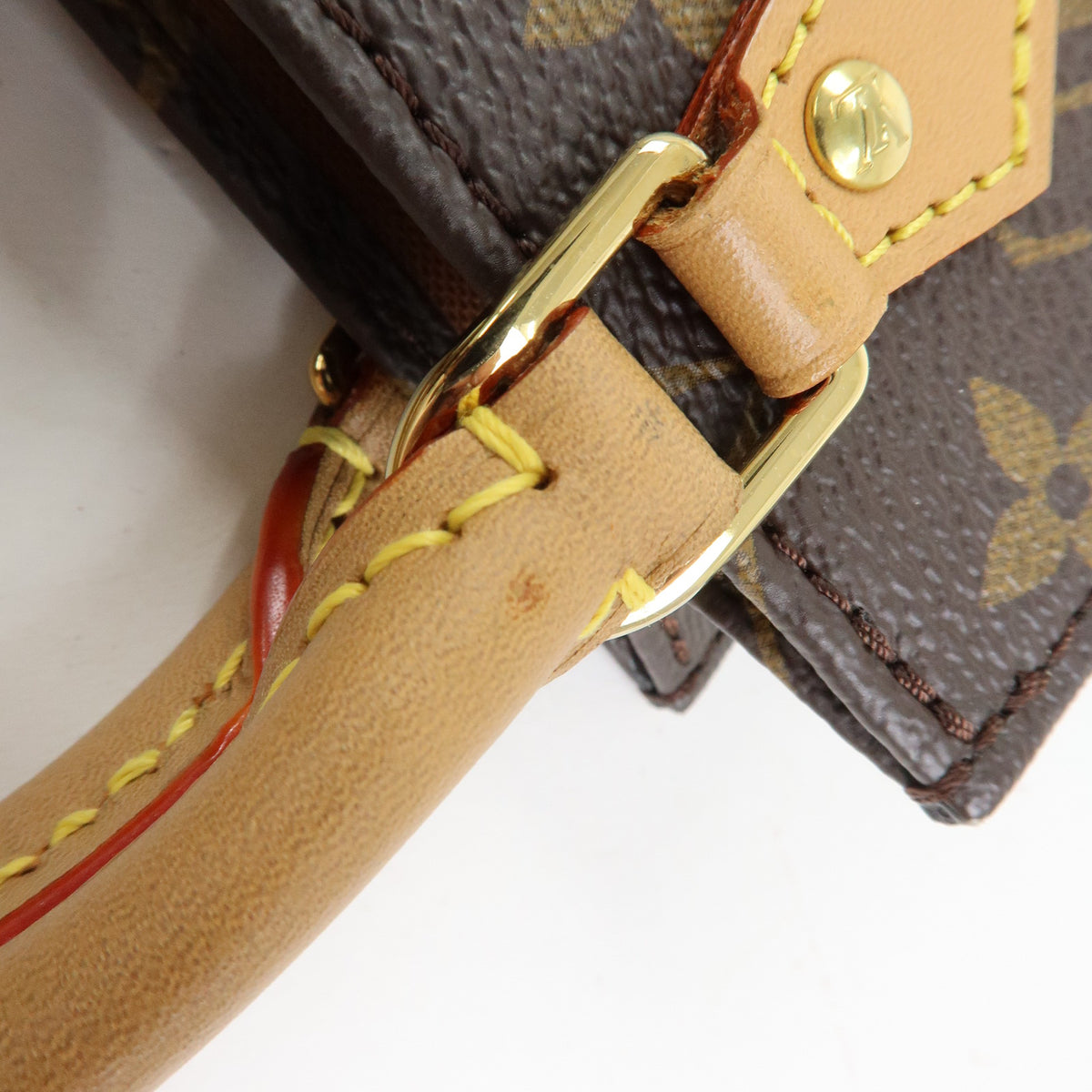 Louis Vuitton Monogram Petit Sac Plat 2Way Hand Shoulder Bag M69442