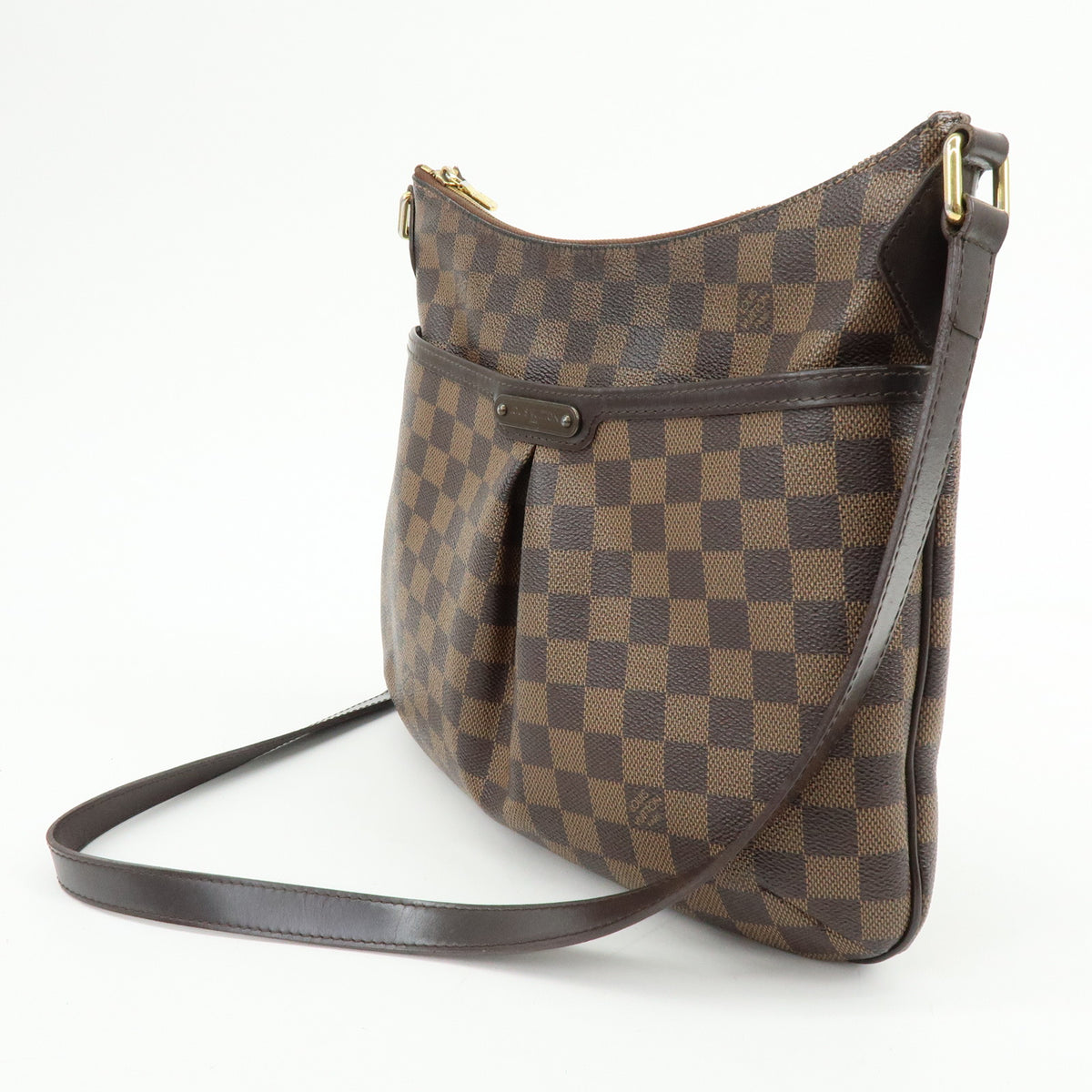 Louis Vuitton Damier Bloomsbury PM Canvas Leather Shoulder Bag N42251
