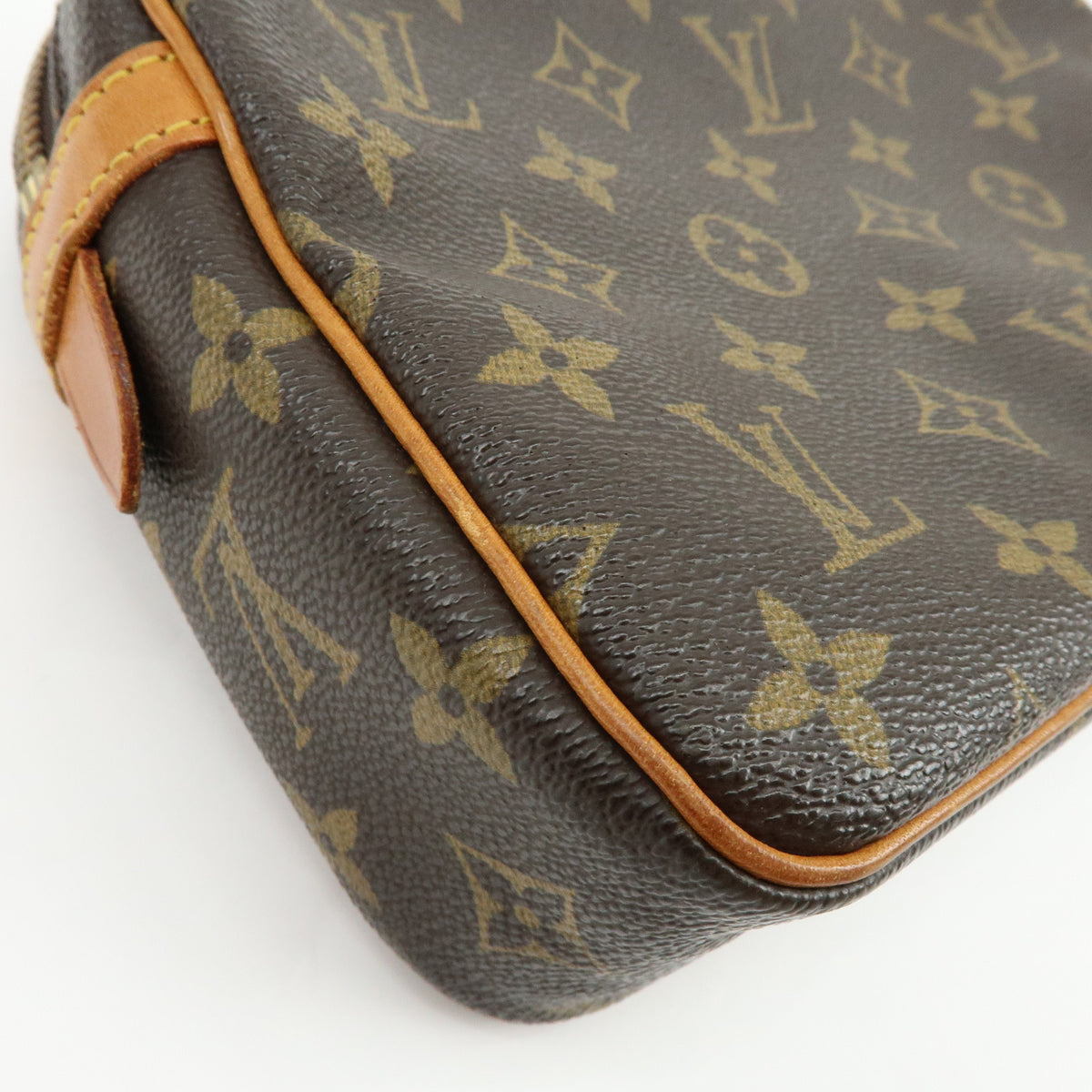 Louis Vuitton Monogram Compiegne 23 Pouch Clutch Bag Brown M51847