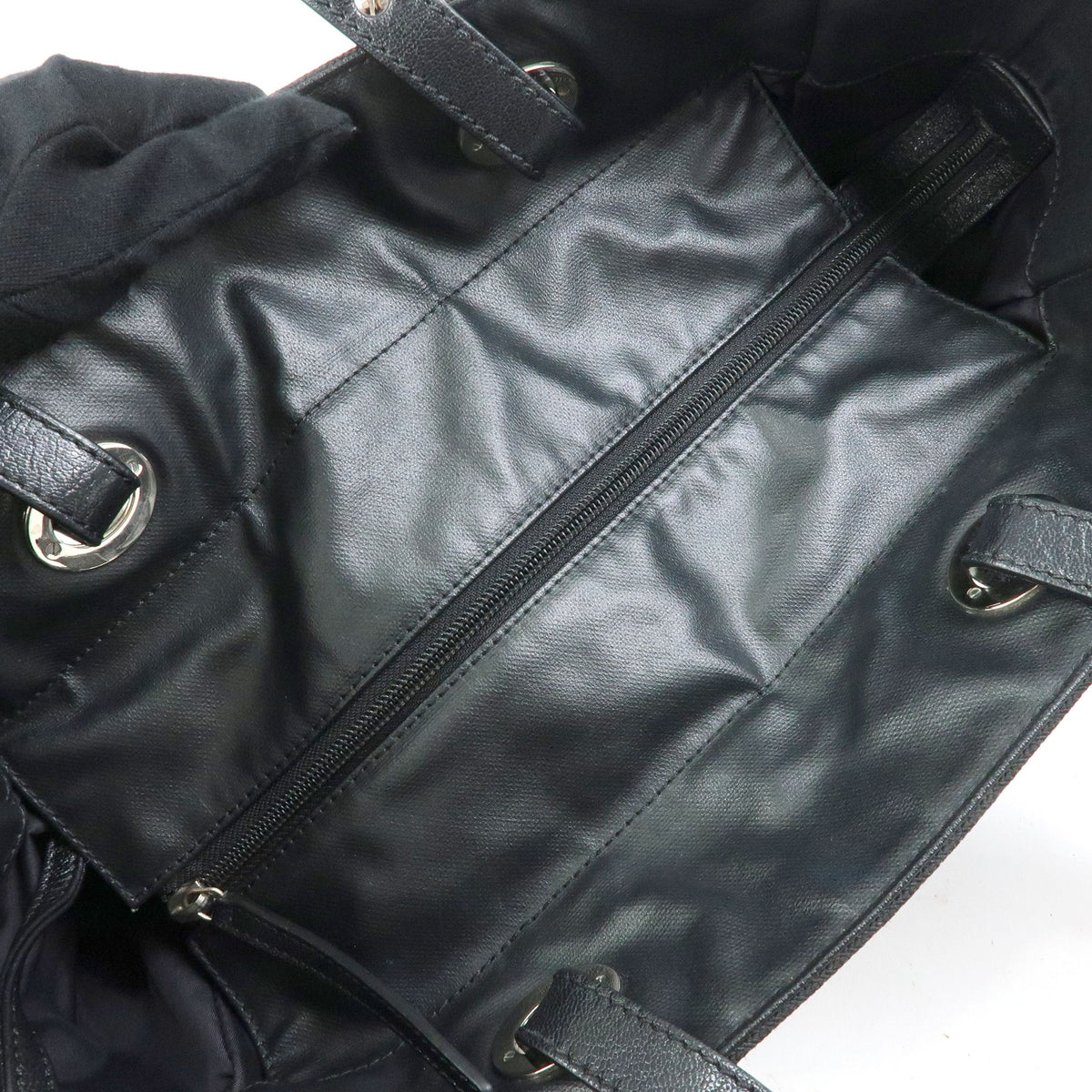 CHANEL Paris Biarritz GM PVC Leather Tote Bag Shoulder Bag Black