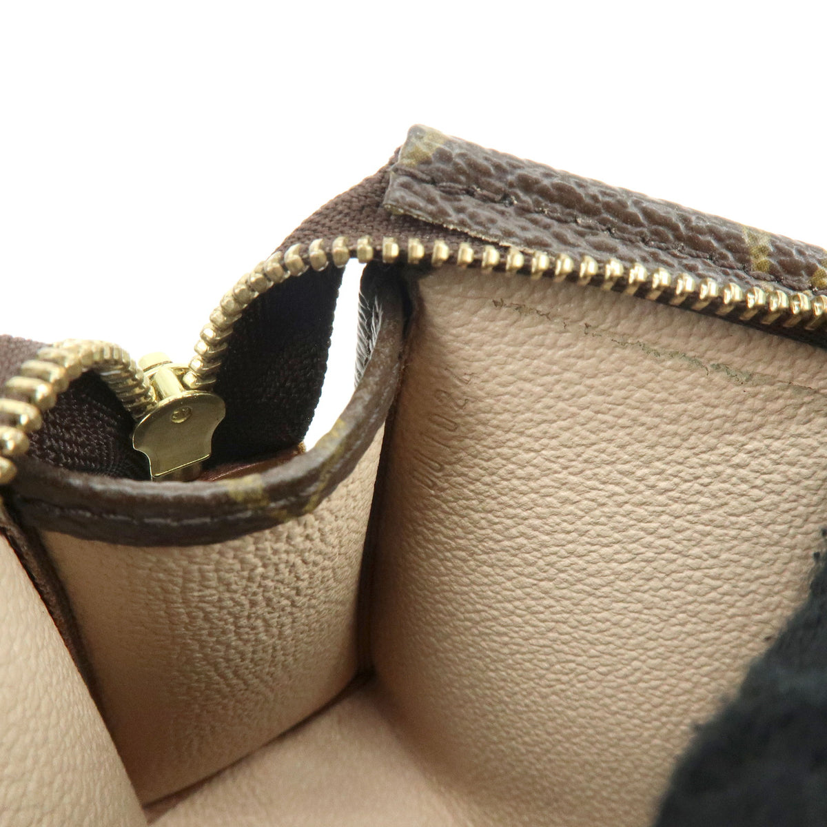 Louis Vuitton Monogram Poche Toilette 15 Cosmetic Pouch Brown M47546