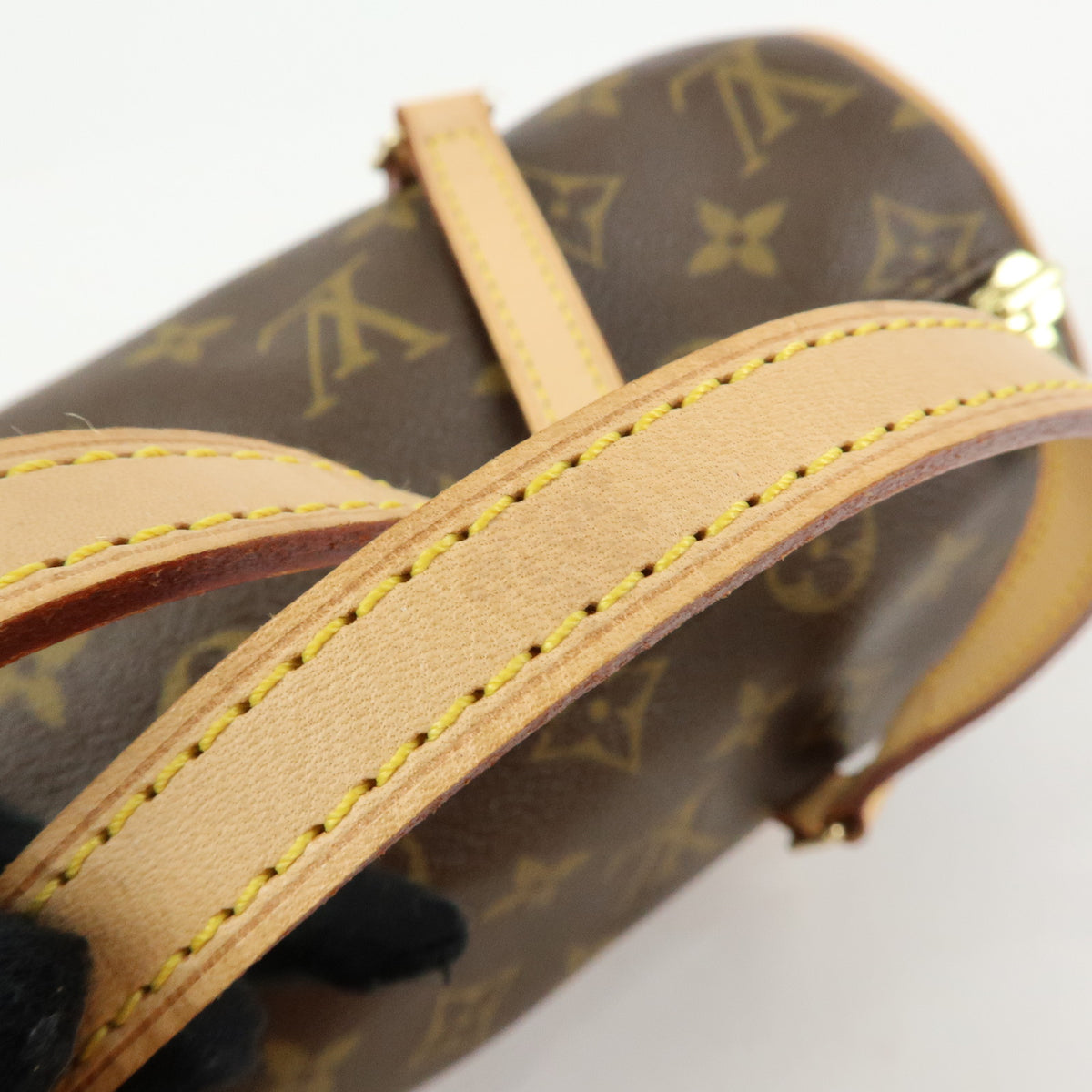 Louis Vuitton Monogram Papillon 26 Hand Bag Brown M51386
