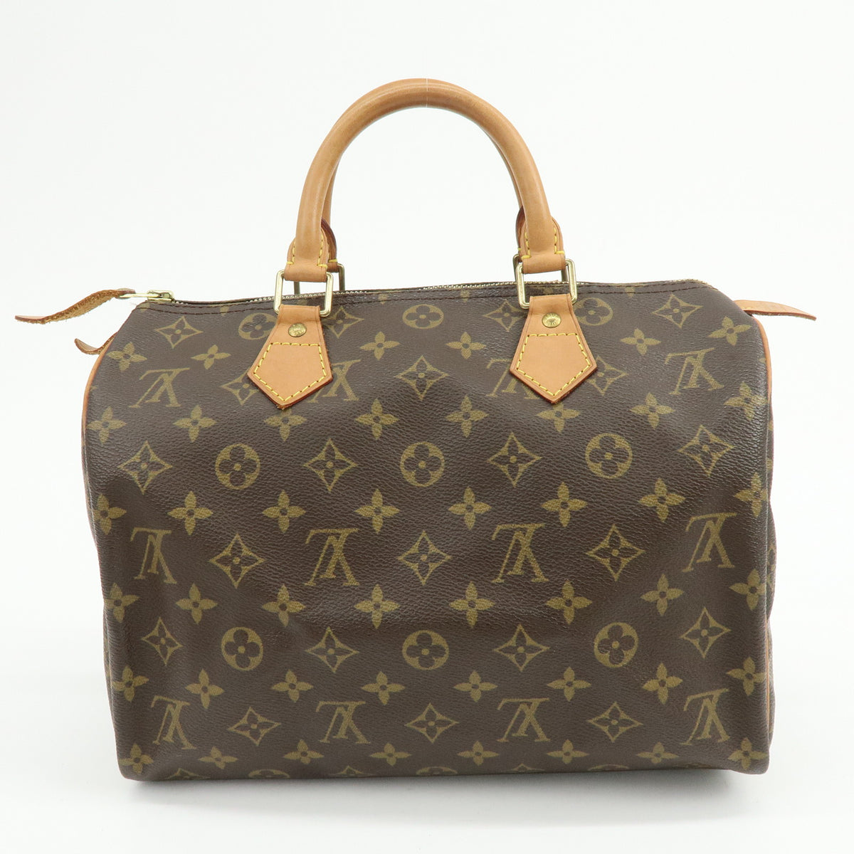 Louis Vuitton Monogram Speedy 30 Boston Bag Hand Bag Brown M41526