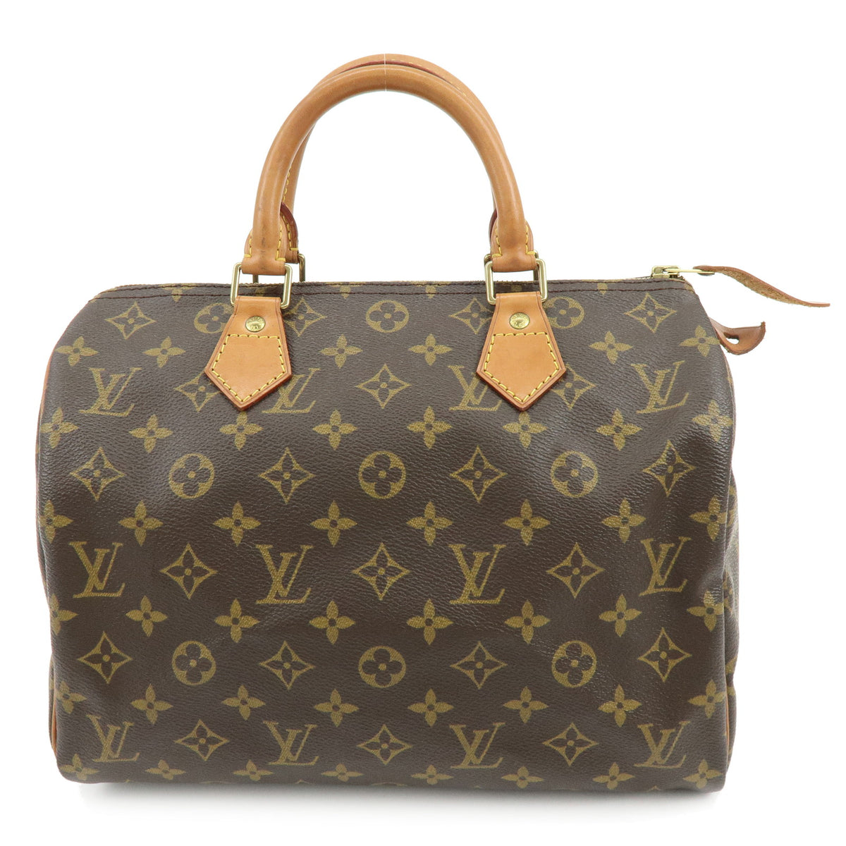 Louis Vuitton Monogram Speedy 30 Boston Bag Hand Bag Brown M41526