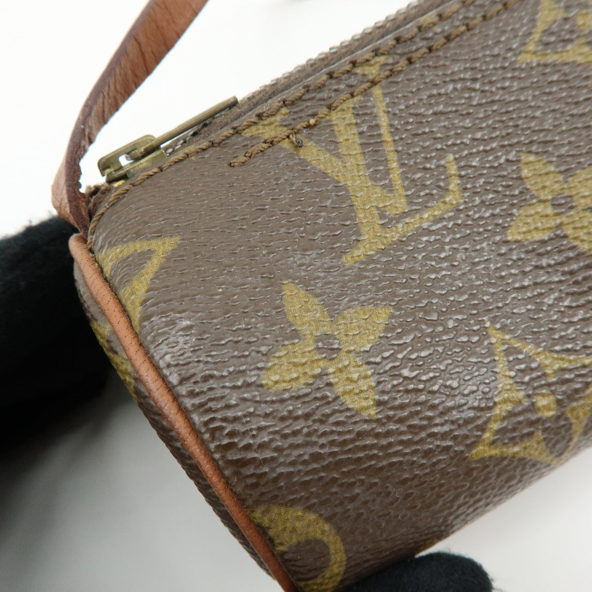 Louis Vuitton Monogram Mini Pouch for Papillon Bag Brown