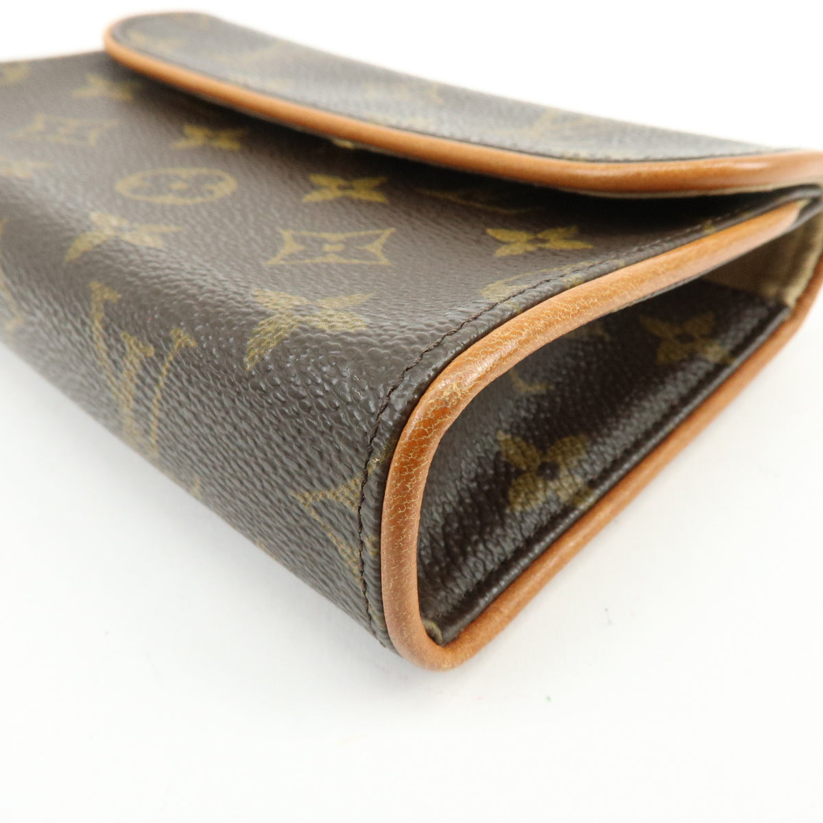 Louis Vuitton Monogram Pochette Florentine Waist Bag Belt XS M51855