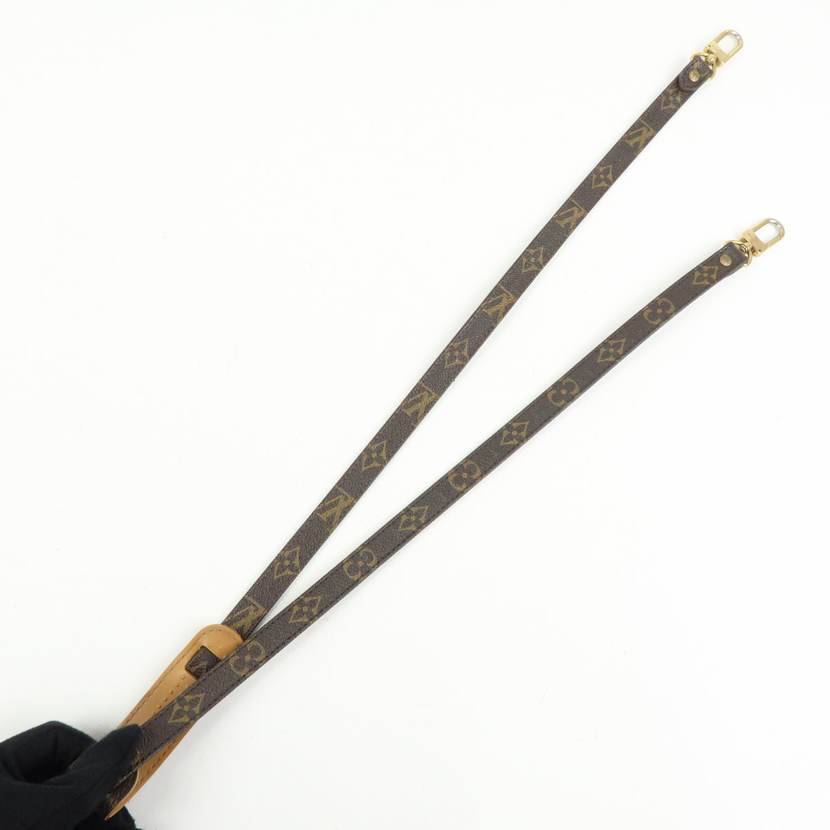 Louis Vuitton Monogram Canvas Shoulder Strap 120cm 1.6cm Brown J75010