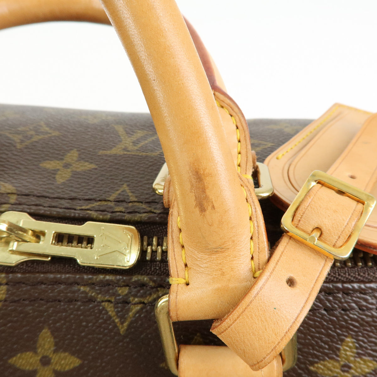 Louis Vuitton Monogram Keep All Bandouliere 50 Boston Bag M41416
