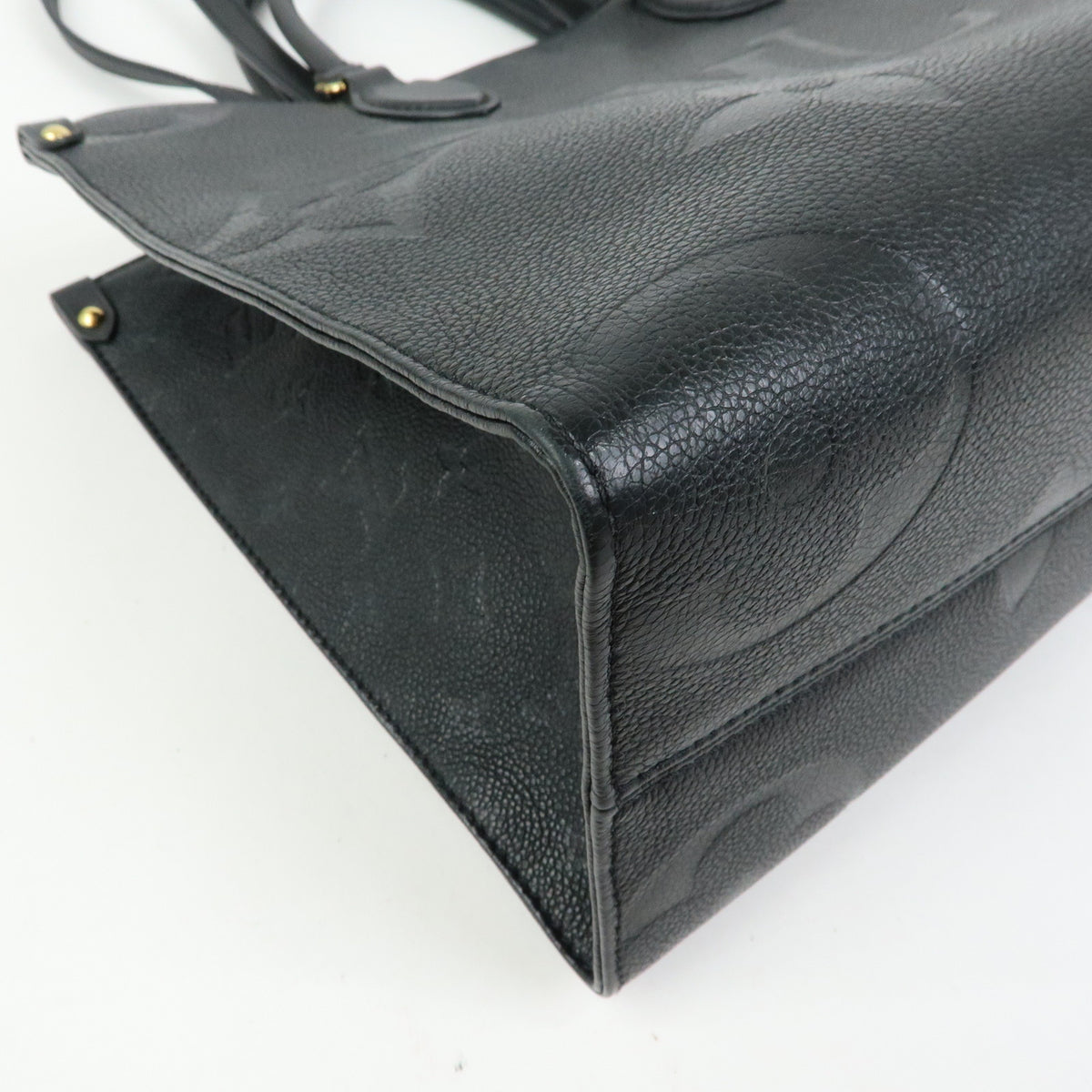 Louis Vuitton Monogram Empreinte On The Go MM 2Way Tote Bag Noir M45595