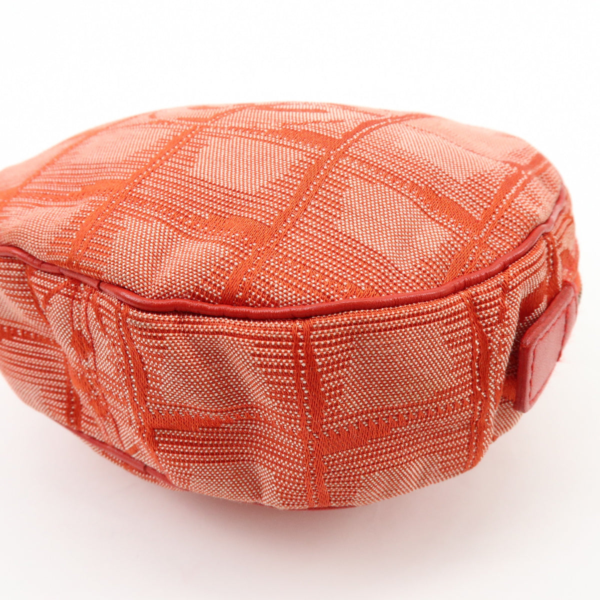 CHANEL New Travel Line COCO Mark Nylon Jacquard Cosmetic Pouch A17682