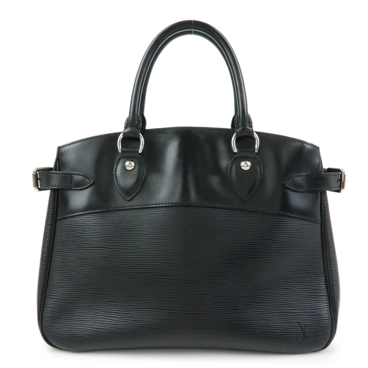 Louis Vuitton Epi Passy PM Leather Hand Bag Noir Black M59262