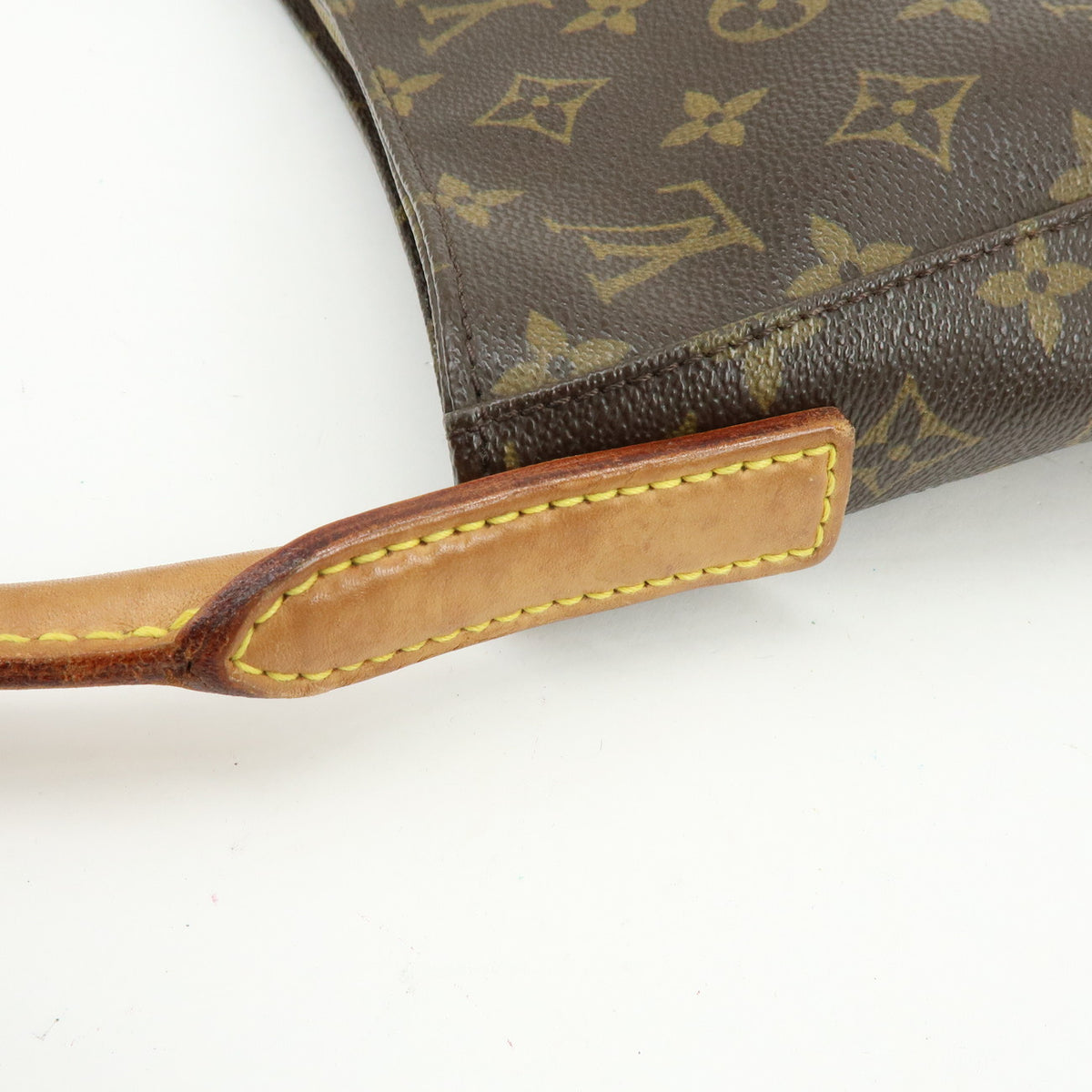 Louis Vuitton Monogram Looping GM Leather Shoulder Bag Brown M51145