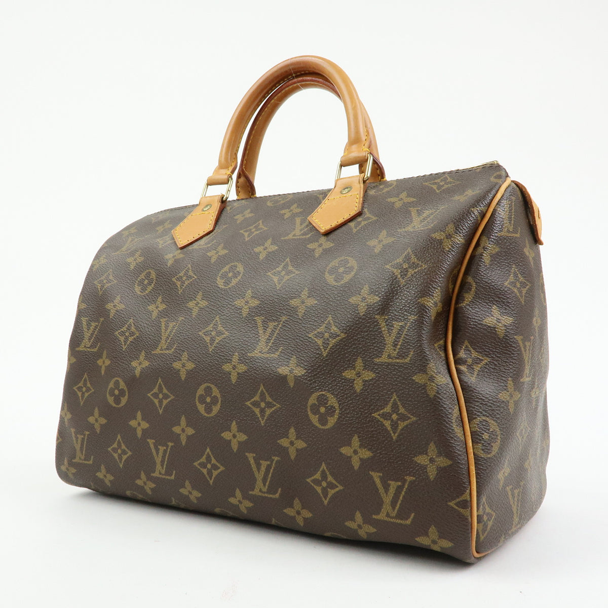 Louis Vuitton Monogram Speedy 30 Boston Bag Hand Bag Brown M41526