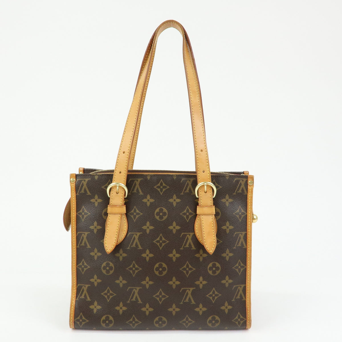 Louis Vuitton Monogram Popincourt Haut Shoulder Bag Brown M40007