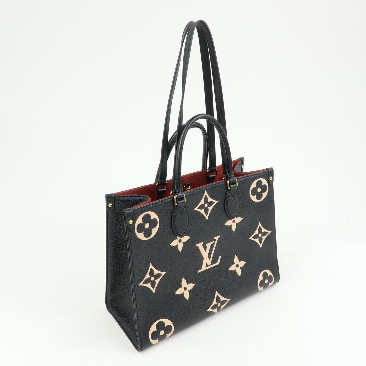 Louis Vuitton Bicolor Monogram Empreinte On The Go MM Tote Bag M45495