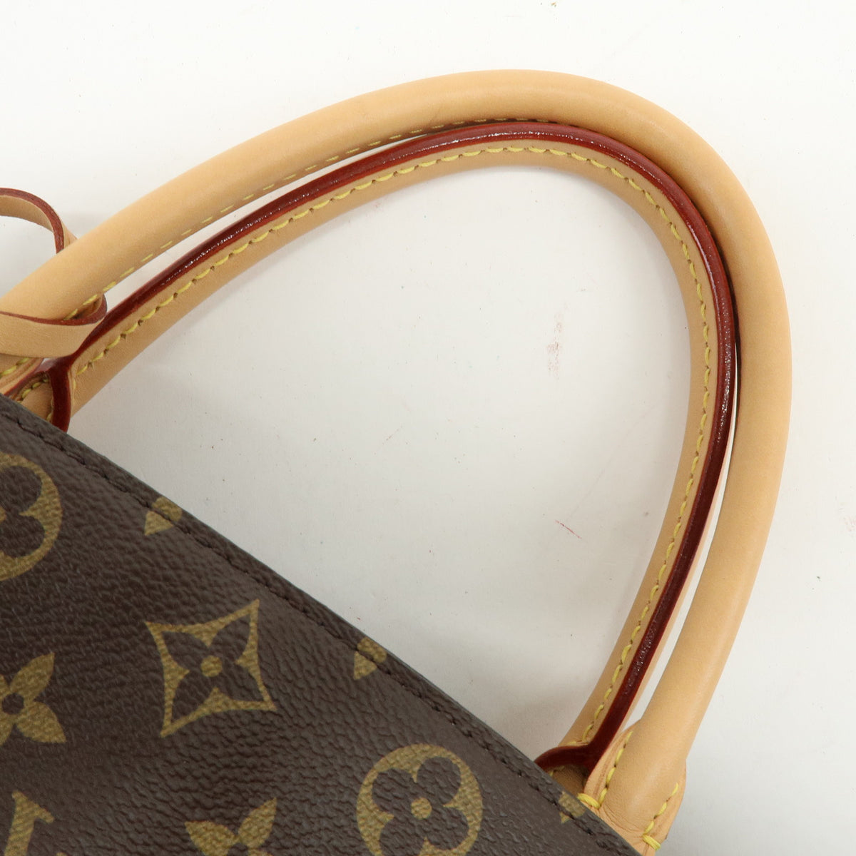 Louis Vuitton Monogram Montaigne MM 2Way Bag Hand Bag Brown M41056