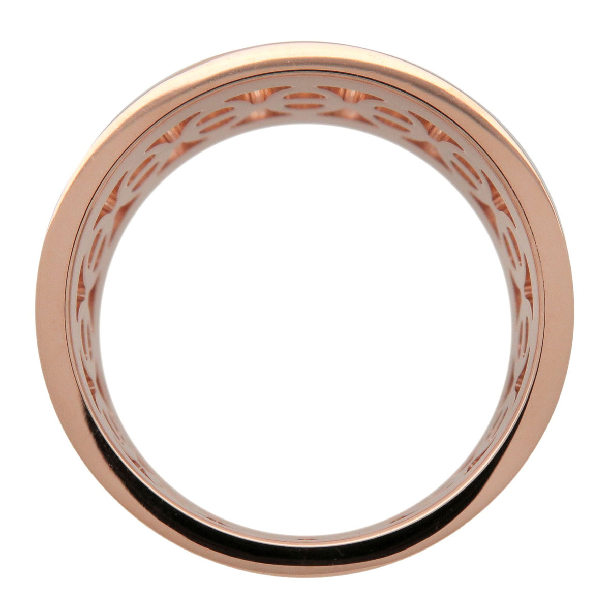 HERMES Chaine d'Ancre Divine PM Diamond Ring K18 750PG #52 US6
